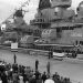 Η τελετή επανενεργοποίησης του USS New Jersey. Την παρακολούθησε ο ίδος ο Πρόεδρος Reagan attended and gave the ship's orders.